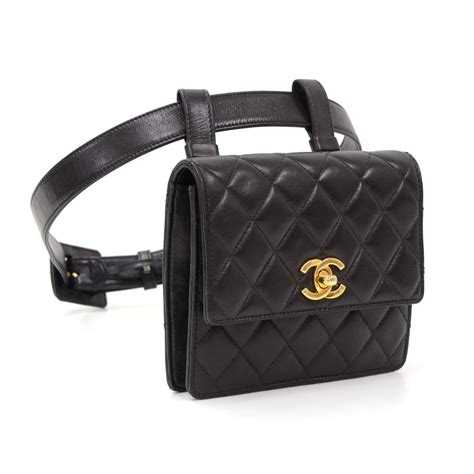 chanel vertical quilted bag|Chanel waist bag vintage.